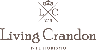 Living Crandon logos completo marron